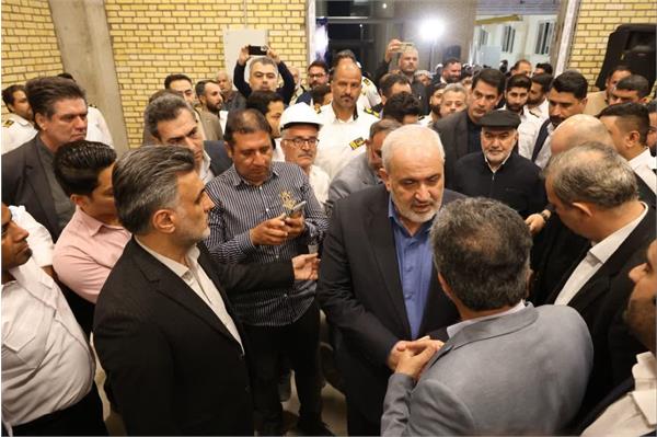 گزارش تصویری از حضور وزیر محترم نیرو و افتتاح طرح ها و پروژه های شرکت آب و فاضلاب خوزستان