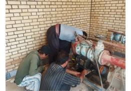 بازگشت الکتروپمپ روستای آهنگری گتوند به مدار؛ مشکل افت فشار آب برطرف شد