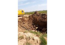 پایان عملیات دشوار تعمیر پنج شکستگی خط انتقال آب در شادگان