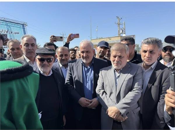 گزارش تصویری از حضور وزیر محترم نیرو و افتتاح طرح ها و پروژه های شرکت آب و فاضلاب خوزستان