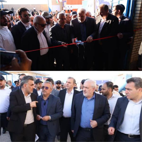 افتتاح مخزن ذخیره بوزی